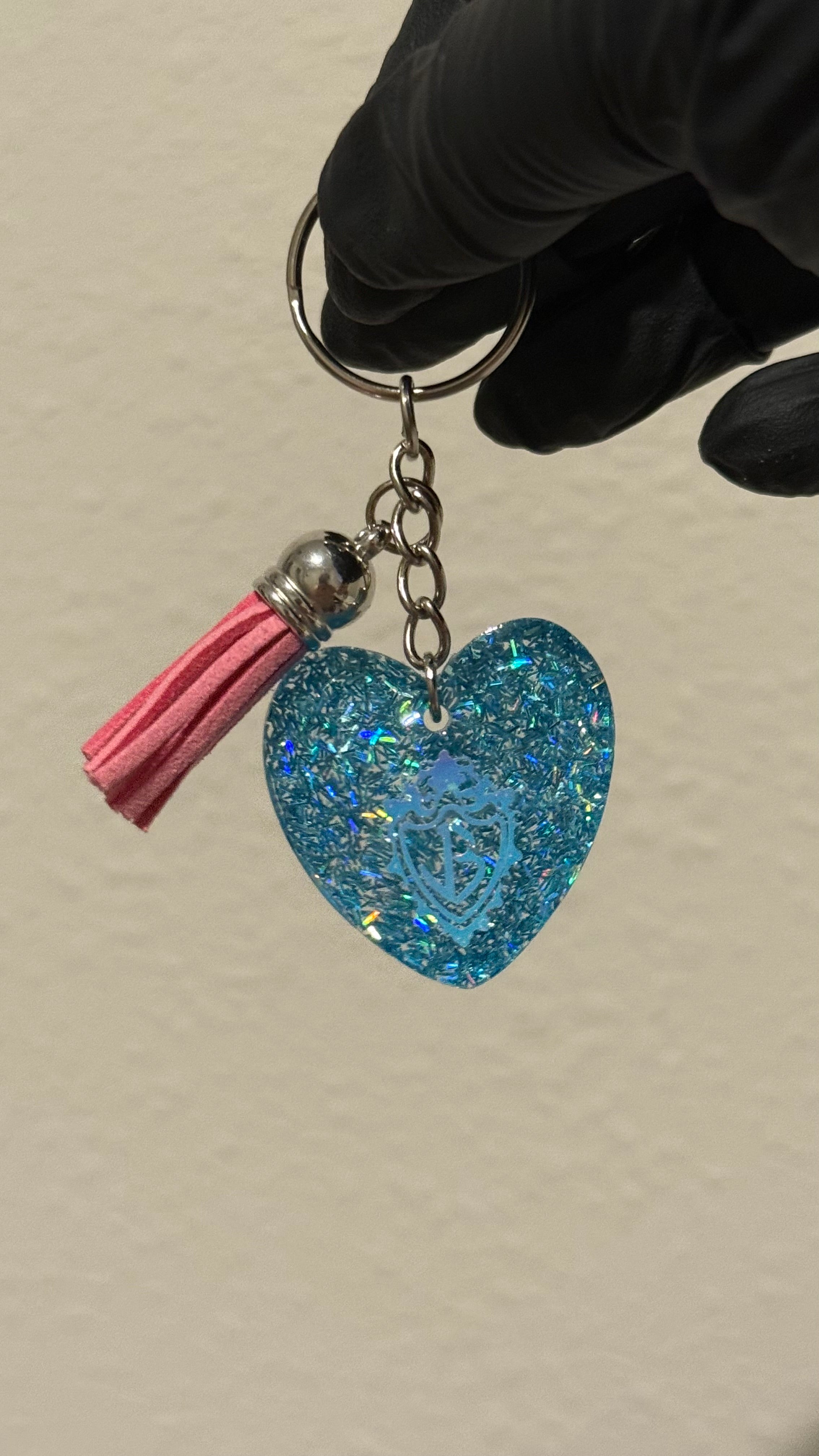 JB logo keychain