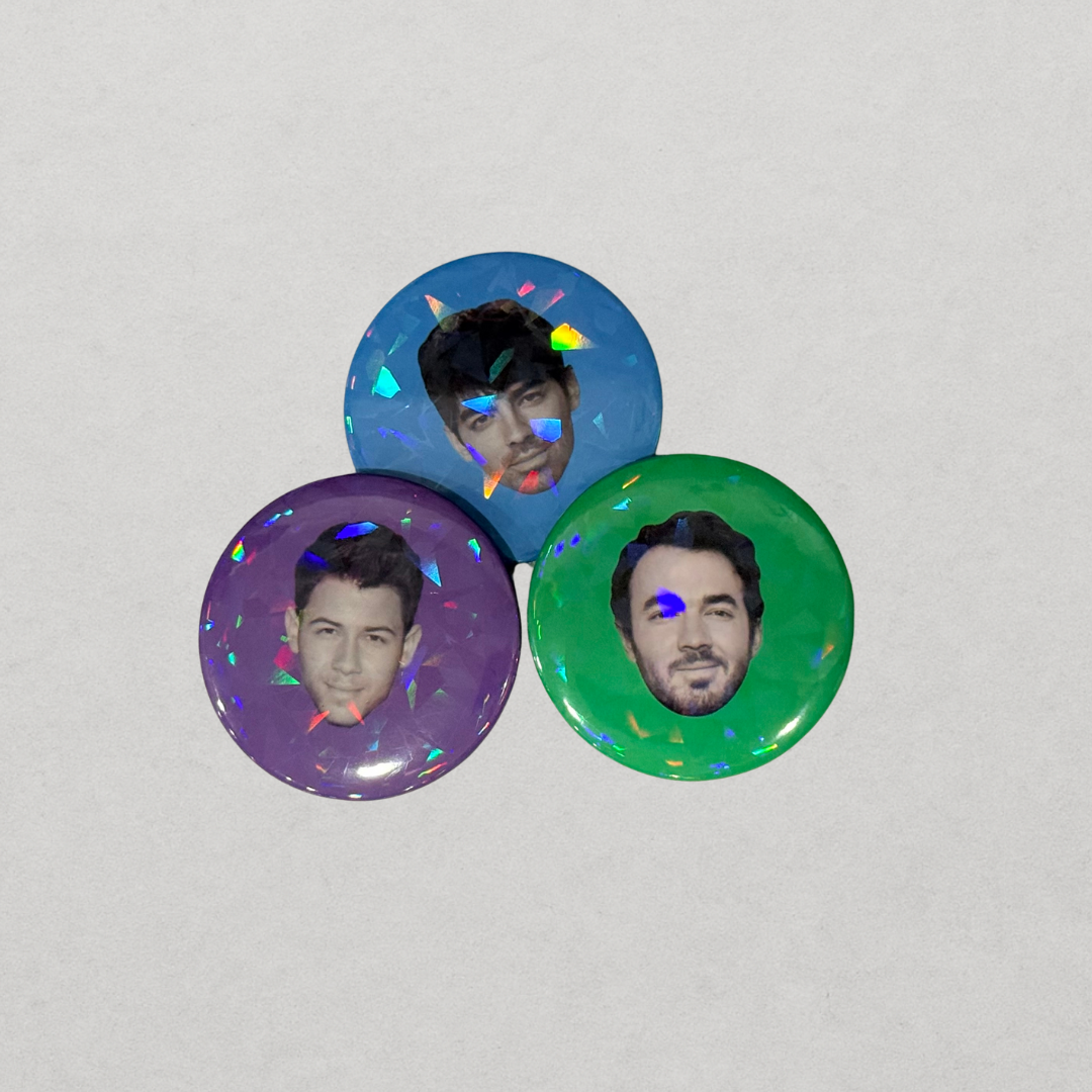 PRE-SALE! Jonas Brothers Button Trio