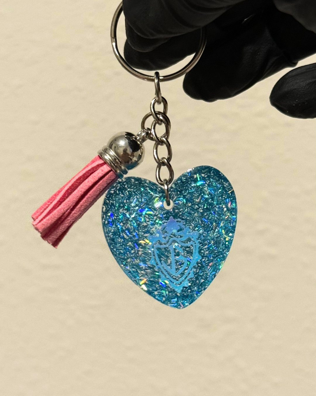 JB logo keychain