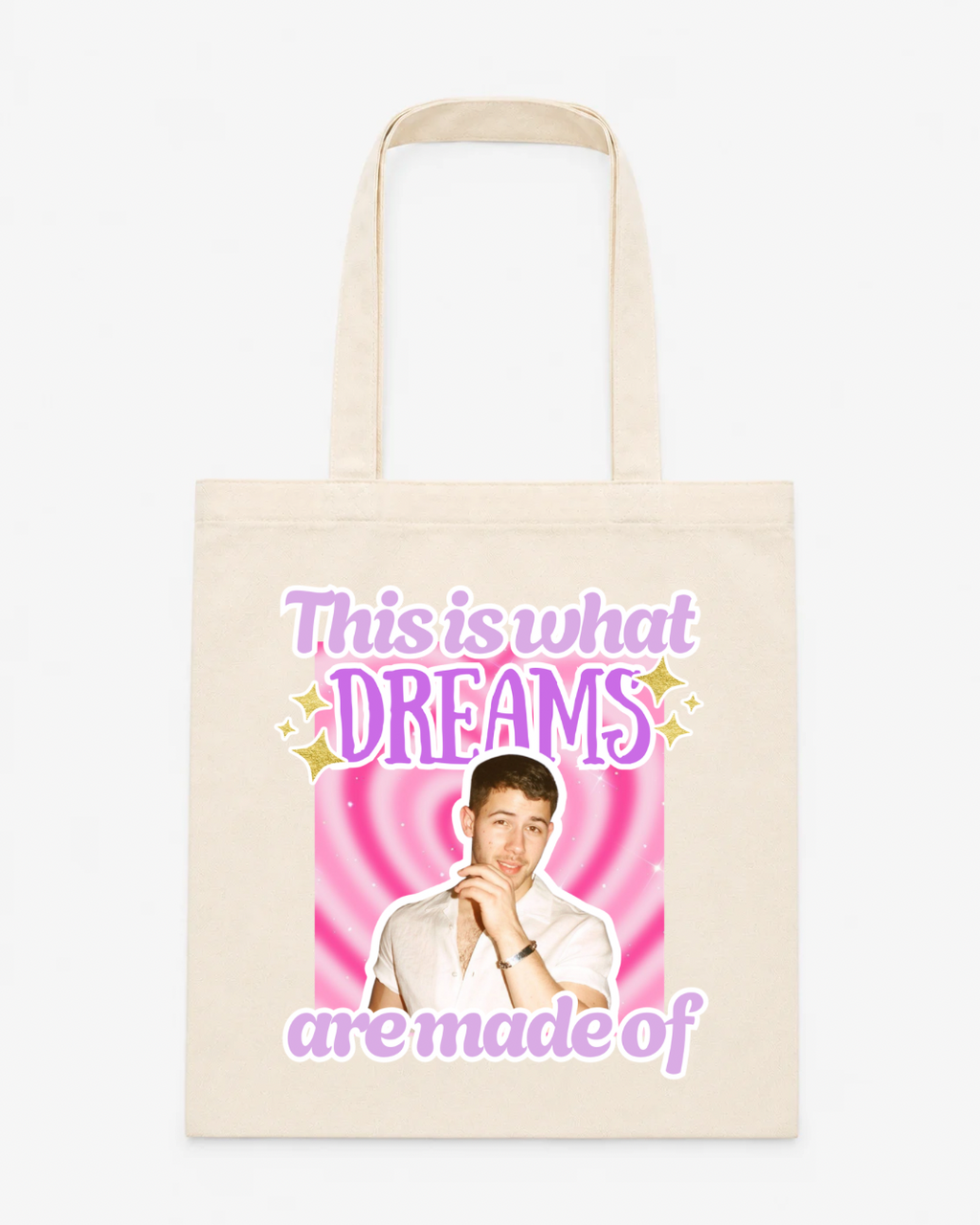 Dreams Are Made Of Jonas Brothers Tote Bag