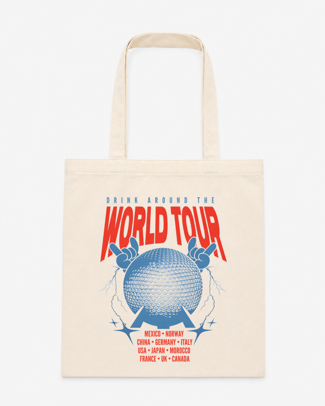 Drink Around the World Tour Tote Bag