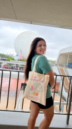 World Showcase Cocktail Club Tote Bag