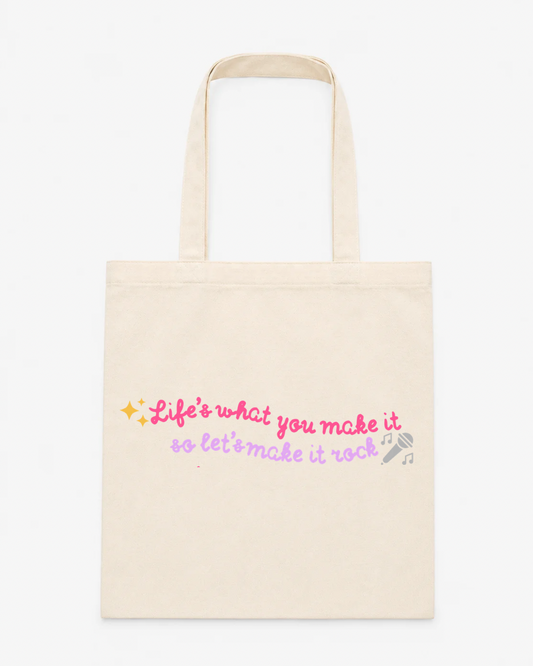 Make It Rock Tote Bag