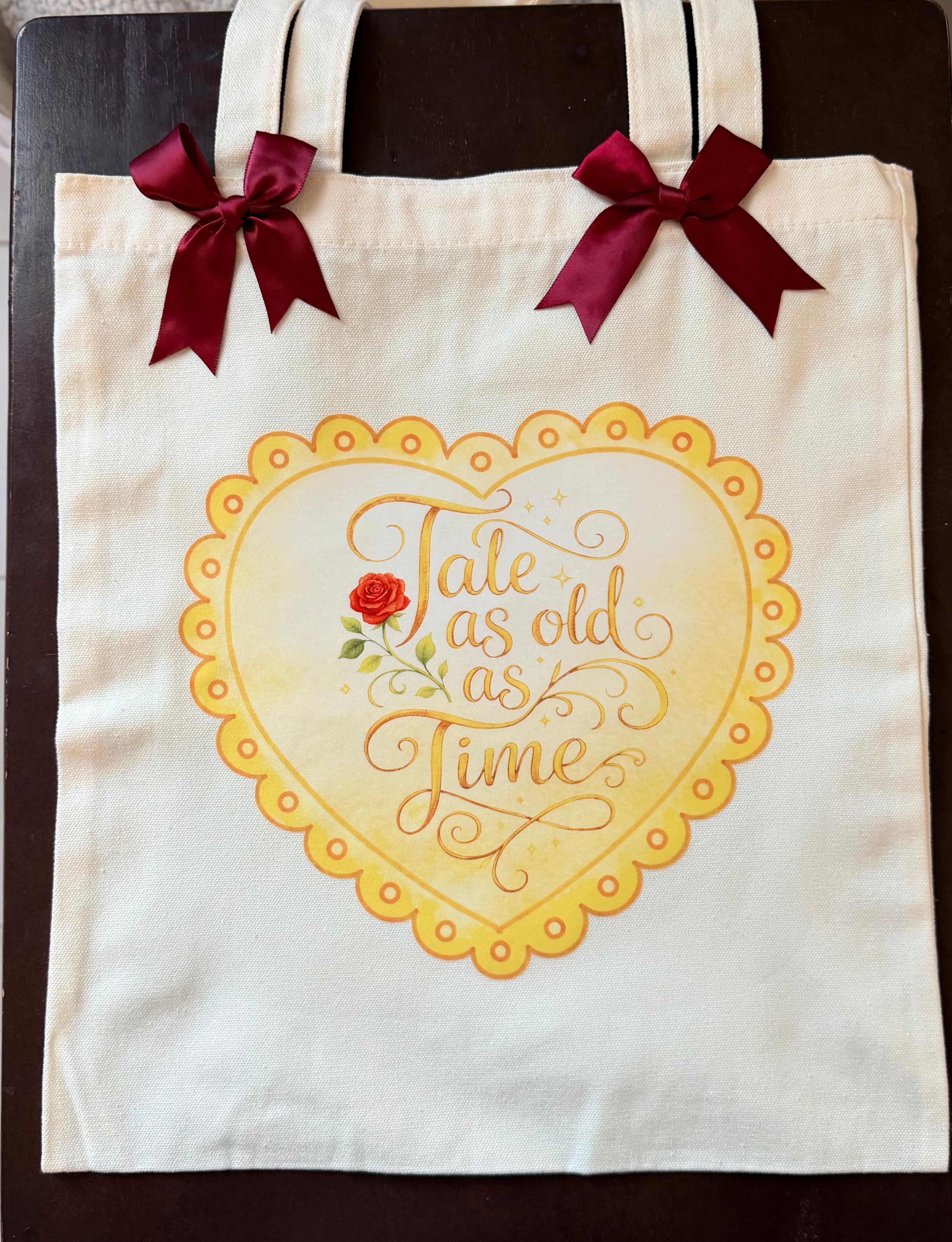 Tale As Old As Time Tote Bag