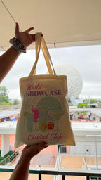 World Showcase Cocktail Club Tote Bag
