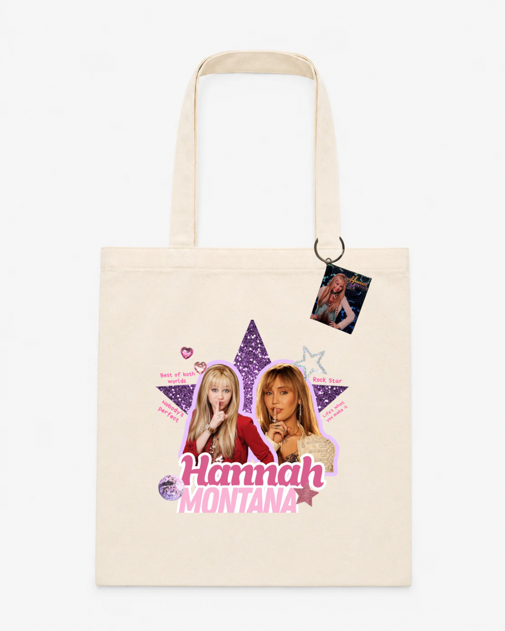 Pop Star Scrapbook Tote Bag