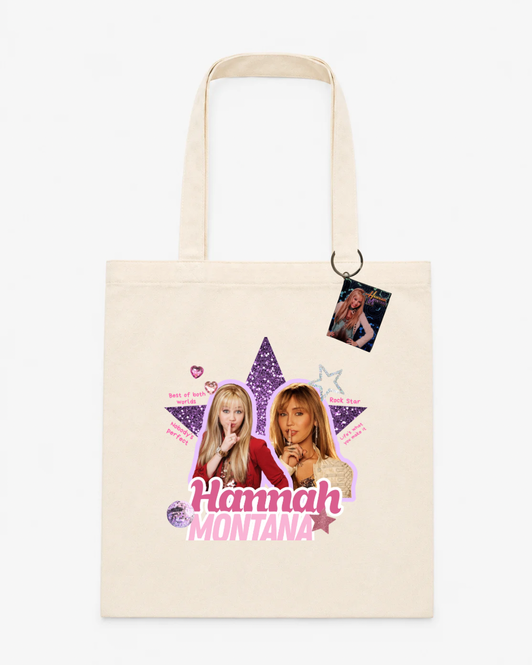 Pop Star Scrapbook Tote Bag