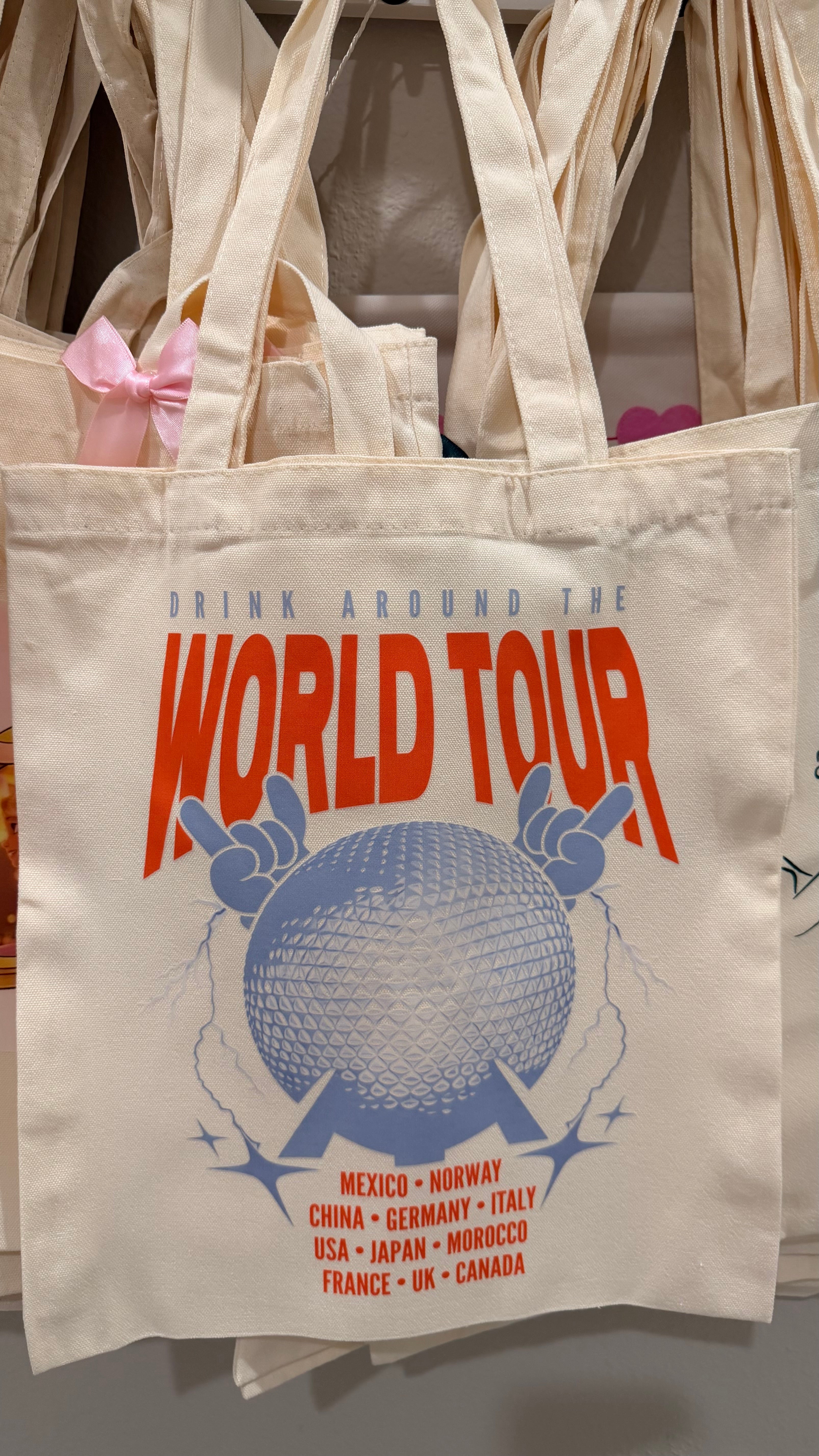 Drink Around the World Tour Tote Bag
