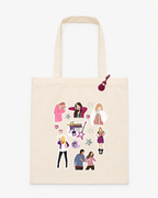 Pop Star Double Life Tote Bag