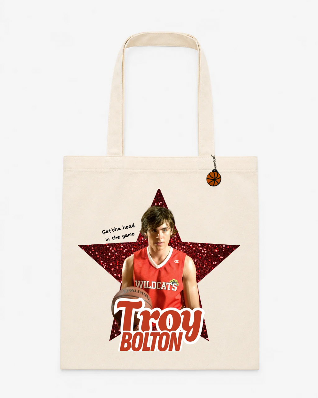 Troy Basketball Tote Bag
