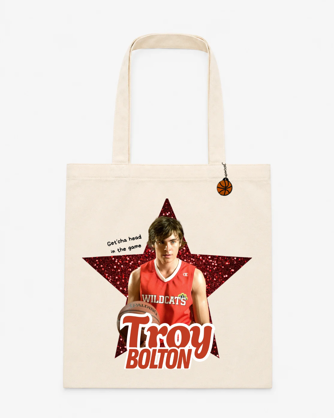 Troy Basketball Tote Bag