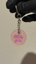 Nick Girl Keychain 🎤✨