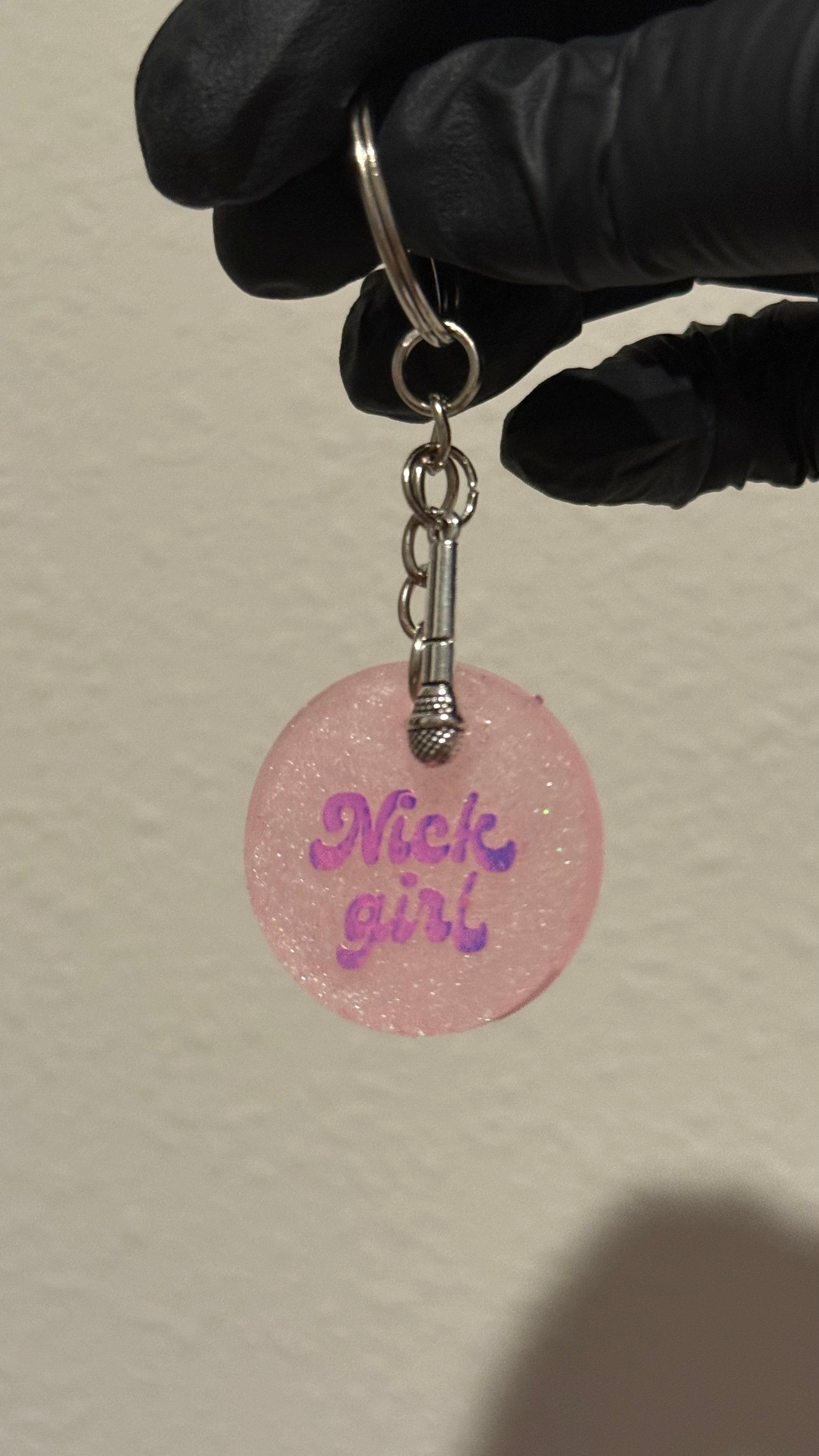 Nick Girl Keychain 🎤✨