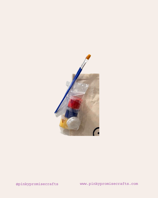 Mrs Mouse – Paint Your Own Tote Bag 👜